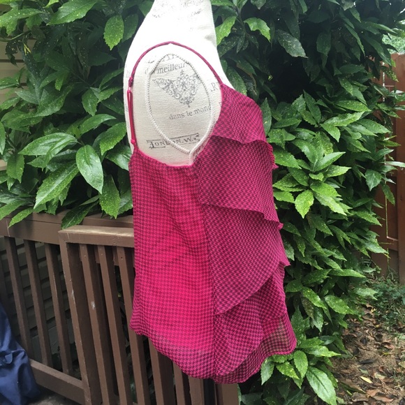 Houndstooth Layered Top - New York & Company XL - Picture 4 of 13